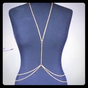 Body chain necklas